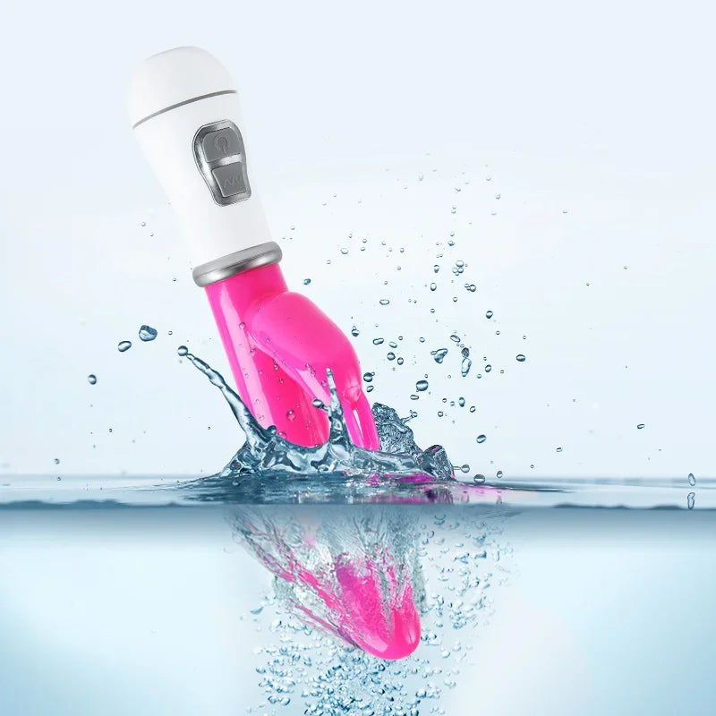 Vibromasseur lapin pour femmes, puissant stimulateur de Clitoris féminin, point G, jouet sexuel silencieux pour adulte