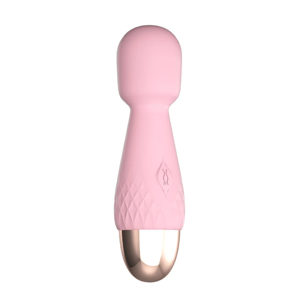 Mini vibromasseur de poche – 10 modes, rechargeable USB